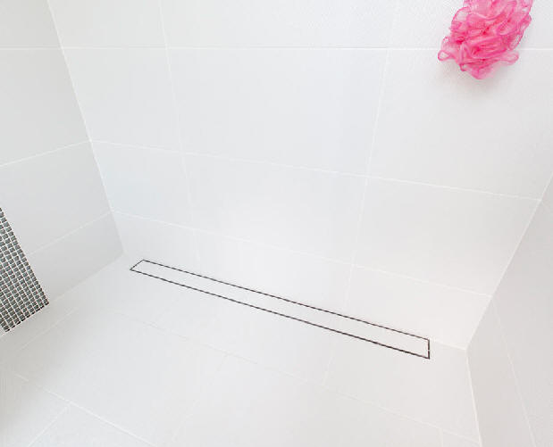 Novellini Duo Deck prefabricated wet room shower floor former with a
